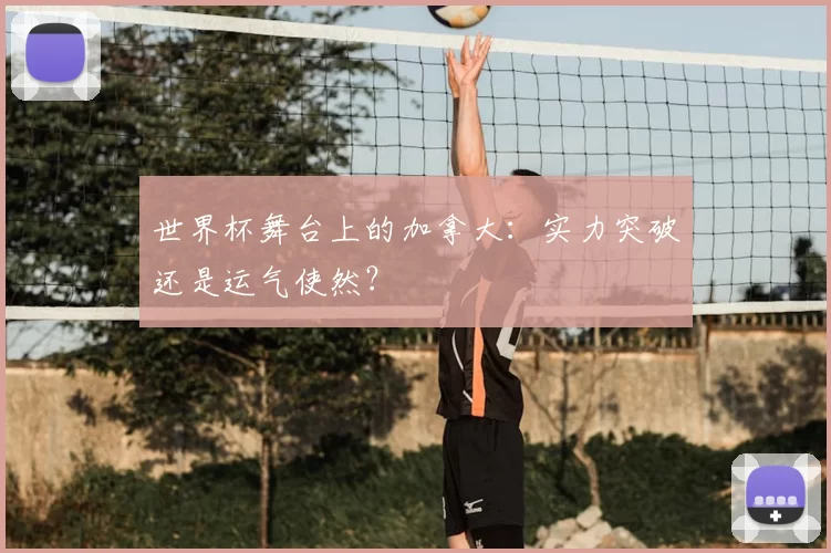 世界杯舞台上的加拿大:实力突破还是运气使然?