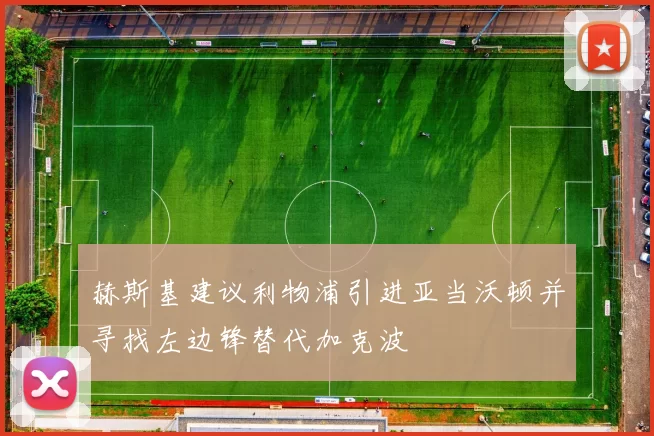 赫斯基建议利物浦引进亚当沃顿并寻找左边锋替代加克波