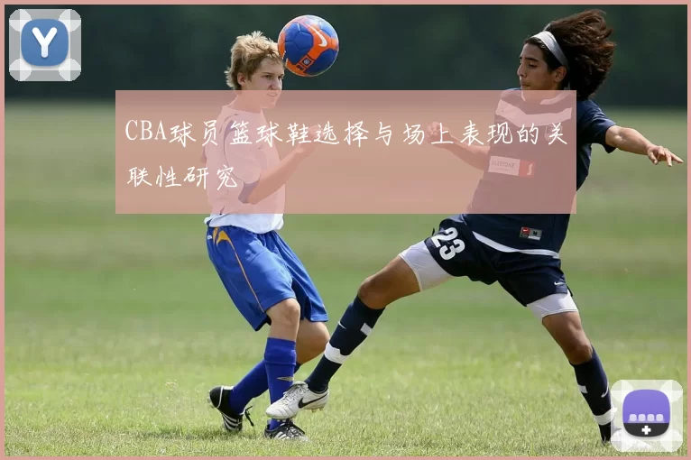 CBA球员篮球鞋选择与场上表现的关联性研究