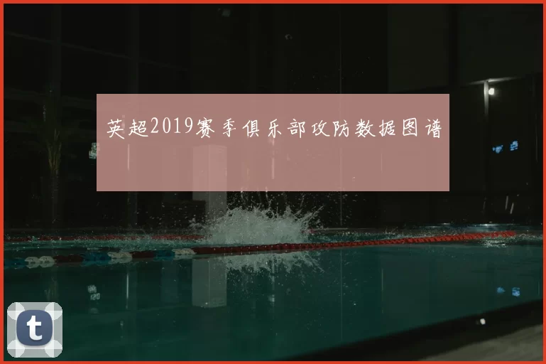 英超2019赛季俱乐部攻防数据图谱